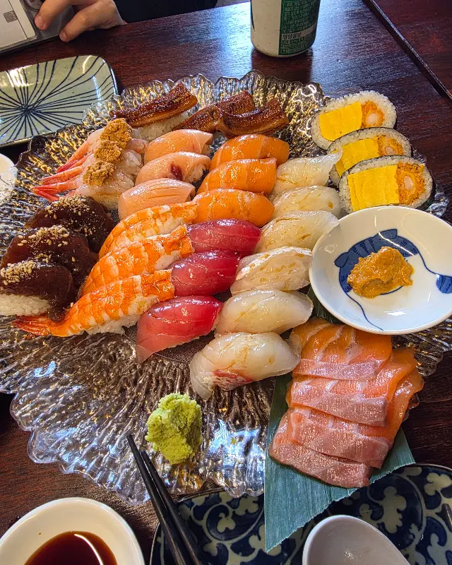 이빠이스시 한 상 차림