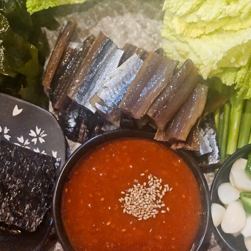 유명한횟집 내부