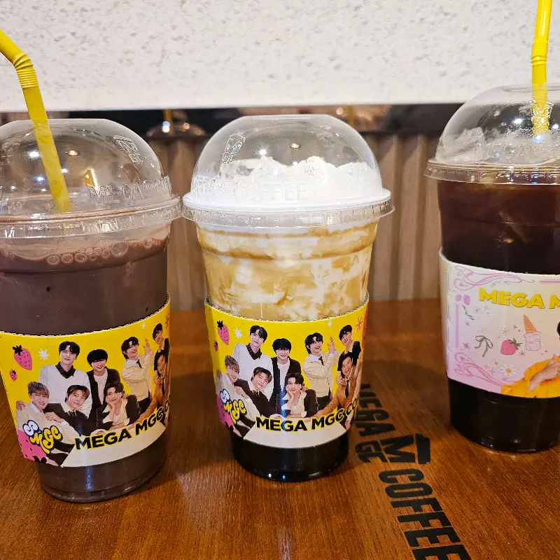 메가커피 음료들