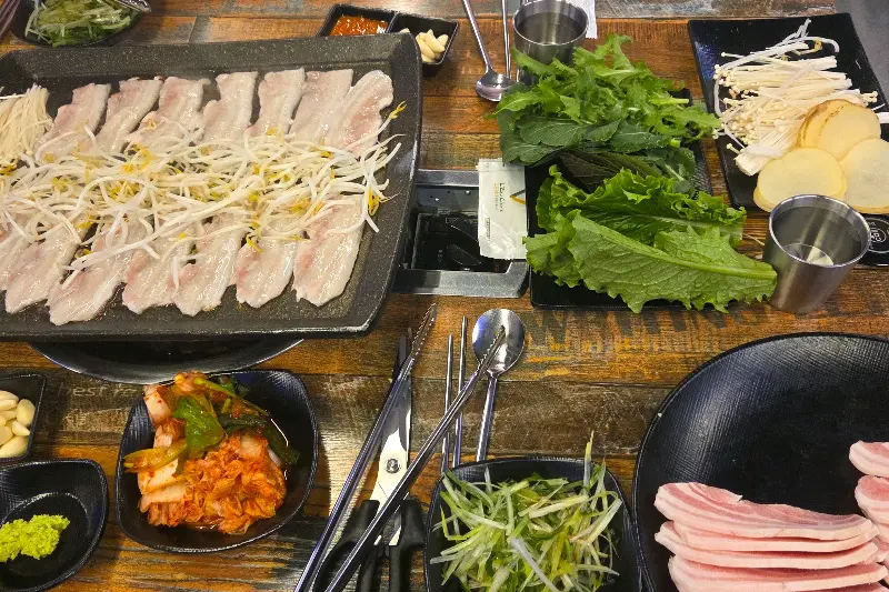 푸짐한 한 상 차림