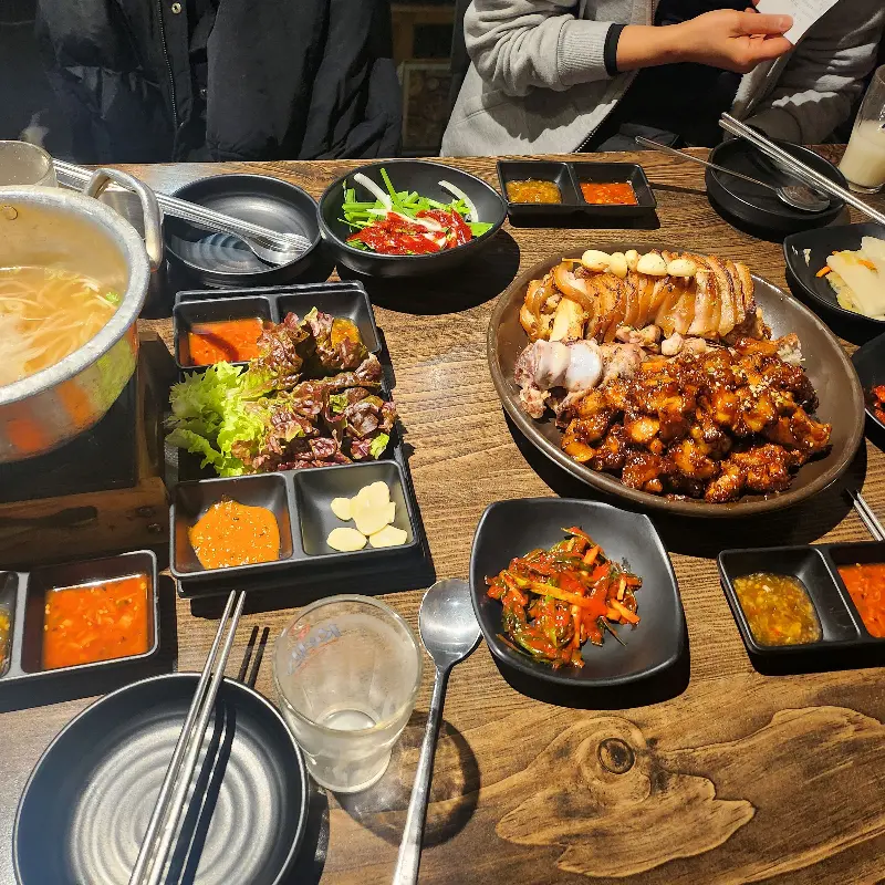 푸짐한 한 상 차림