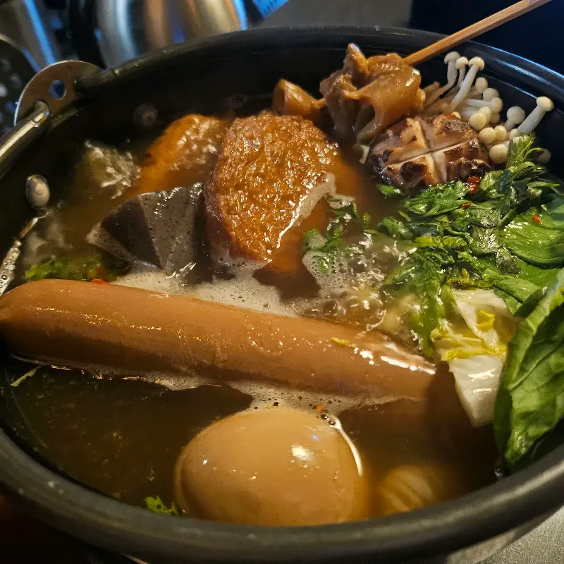 해장과 술안주를 동시에, 나가사키 짬뽕탕