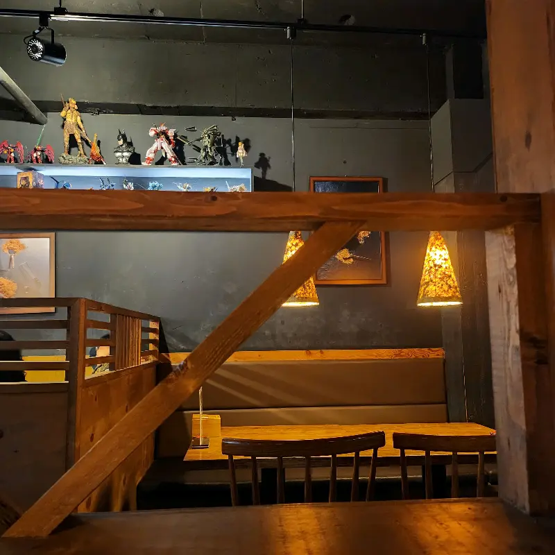 힙한 분위기의 내부