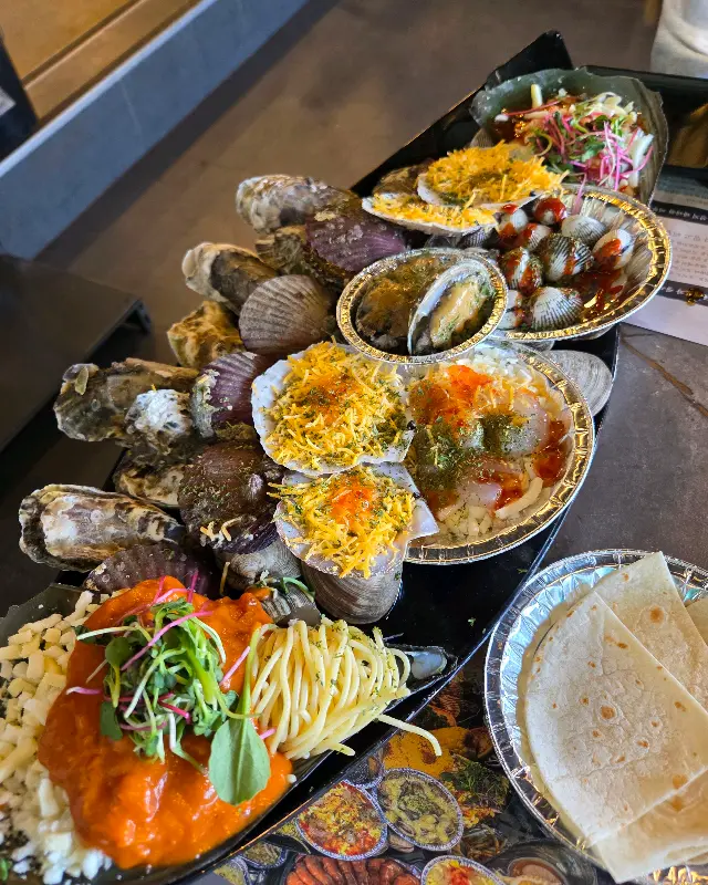 다양한 조개 종류