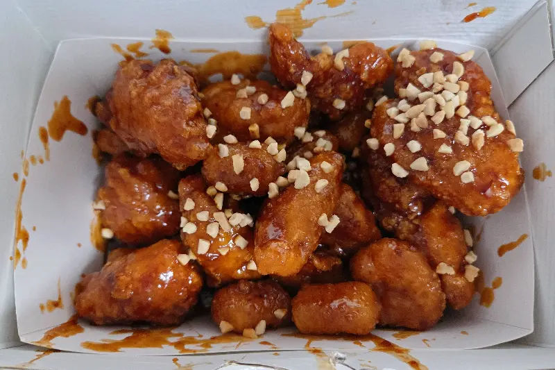 맘스터치 닭강정