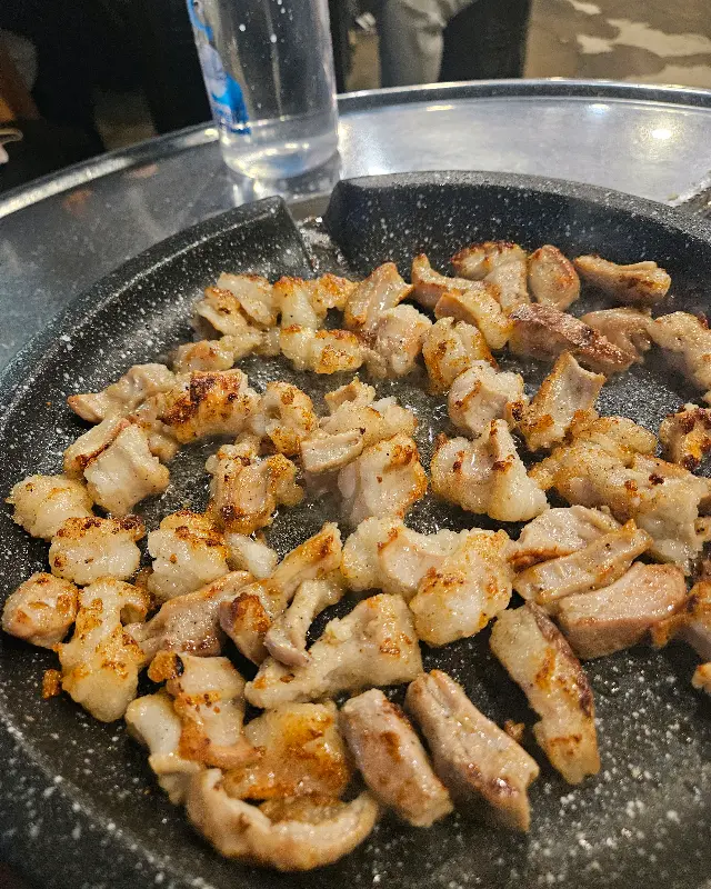 잘 구워진 막창