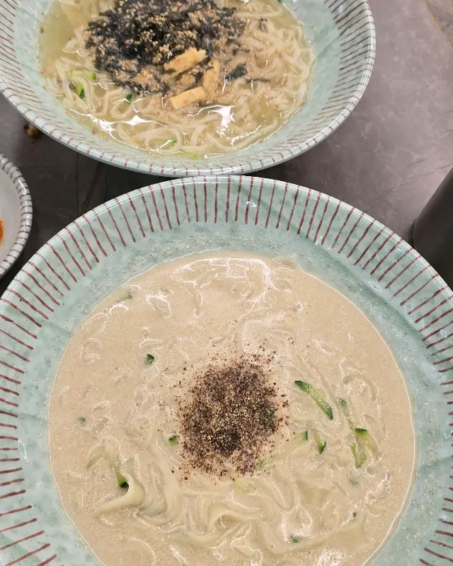 바지락칼국수