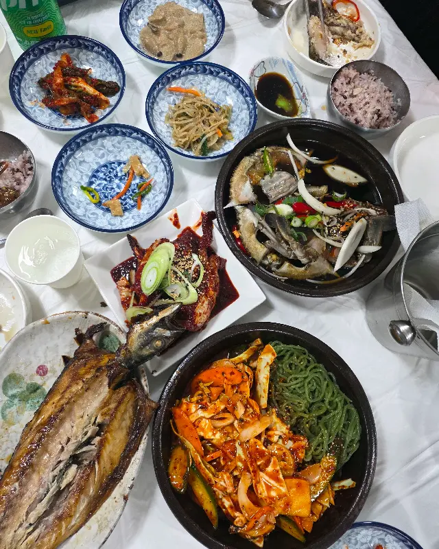 푸짐한 한상차림