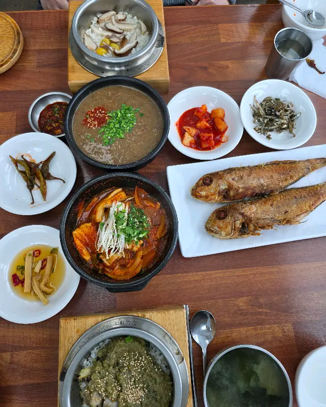 푸짐한 한 상 차림