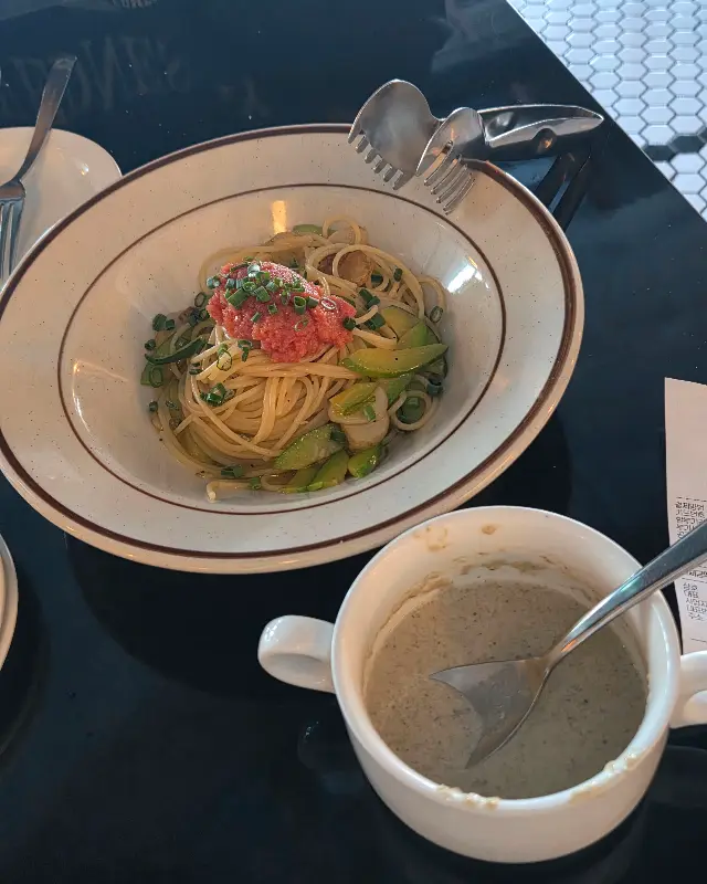 오늘의 파스타와 스프