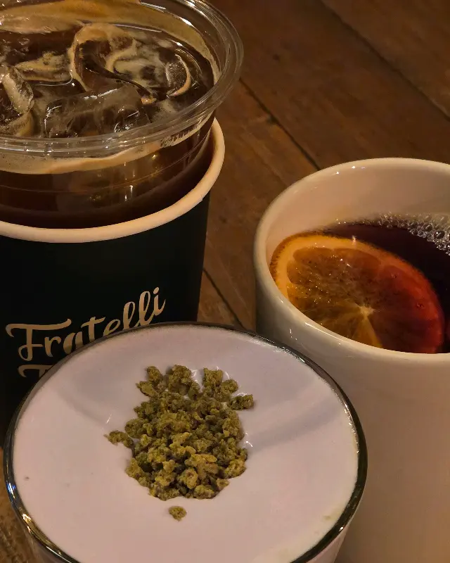 다양한 음료 메뉴