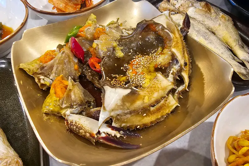 간장게장 클로즈업