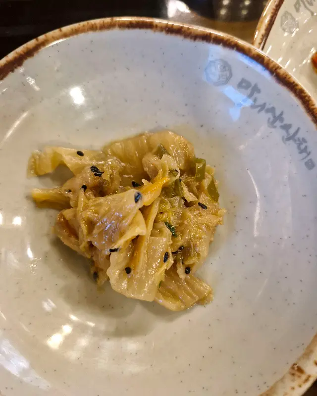 마니산산채 일산점 묵은지무침