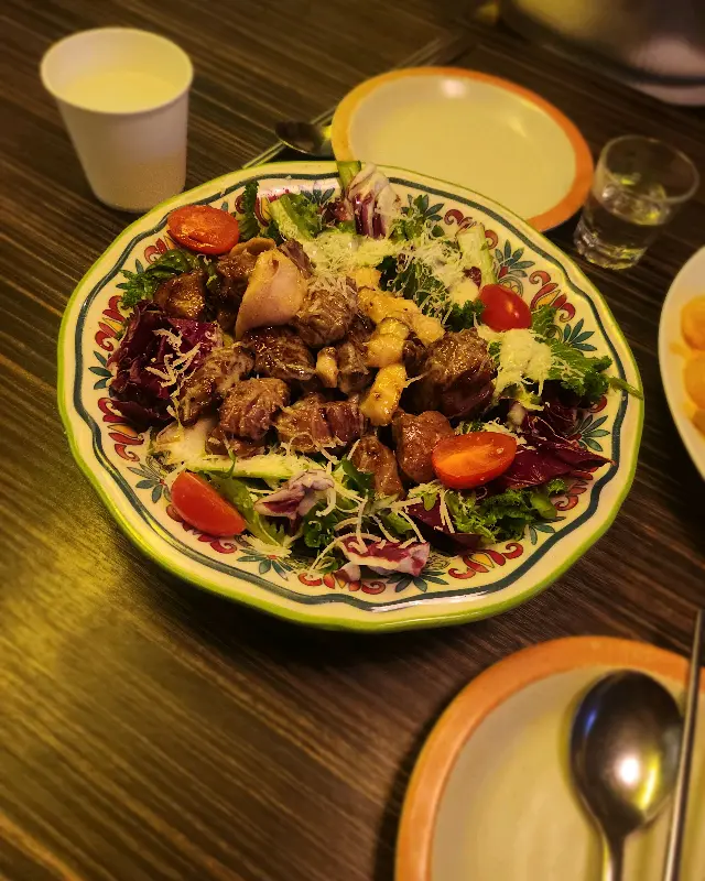 스테이크 샐러드