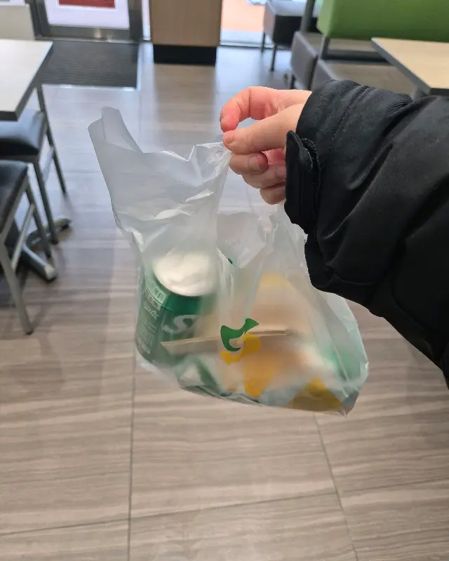 포장된 샌드위치