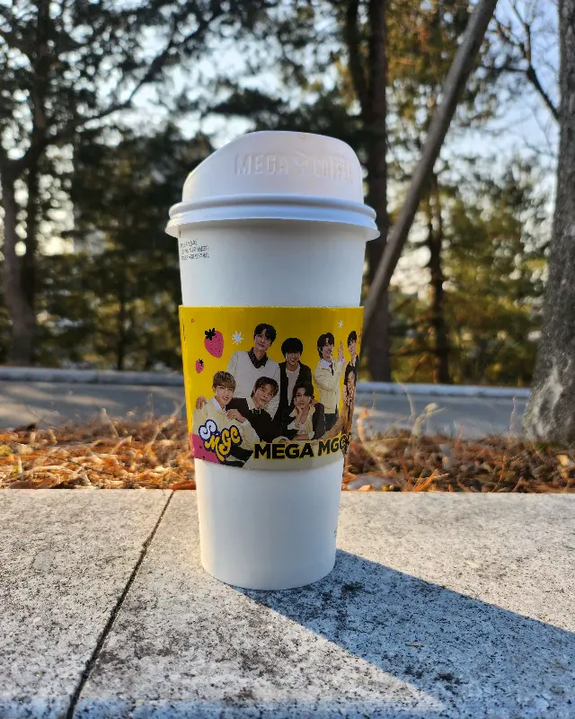 코코넛 커피 스무디