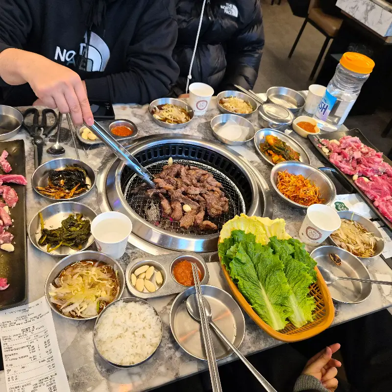 푸짐한 한 상 차림