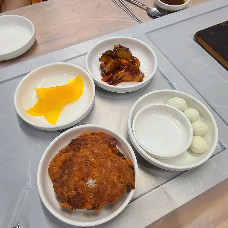 다양한 각도에서 촬영한 아갈찜