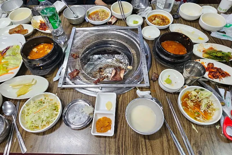 푸짐한 한 상 차림