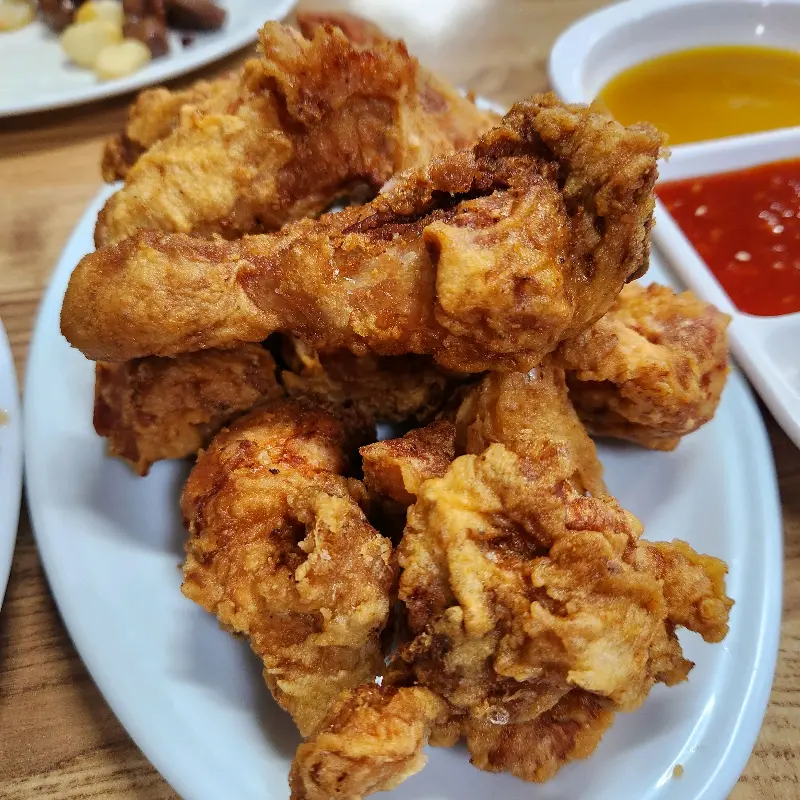장안통닭 후라이드