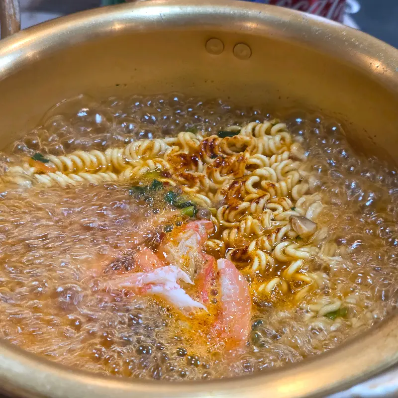 홍게 라면
