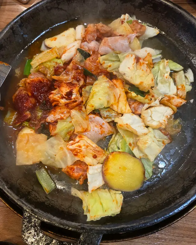 닭갈비 전체샷