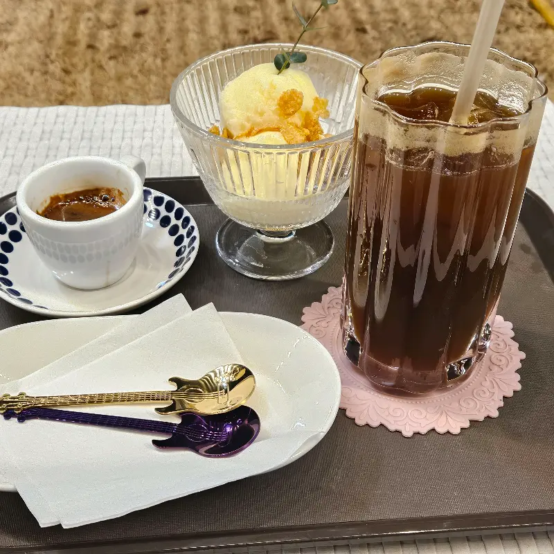 아이스크림과 커피