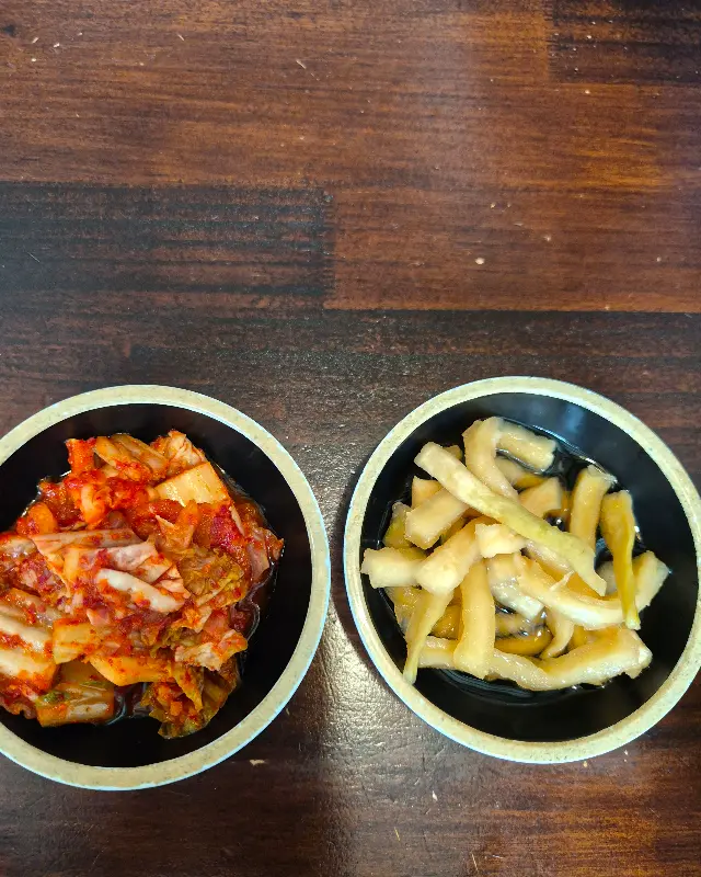 김치와 무말랭이