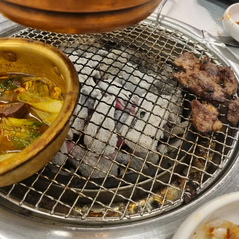 푸짐한 된장술밥