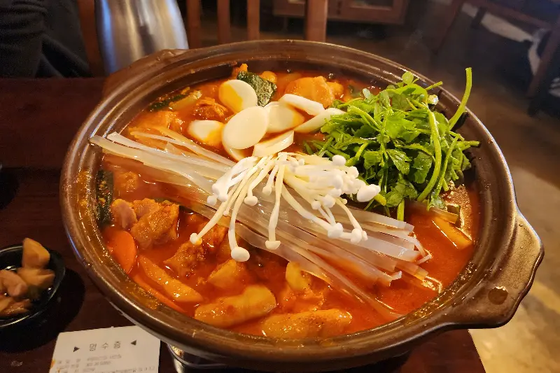 곱도리탕 비주얼