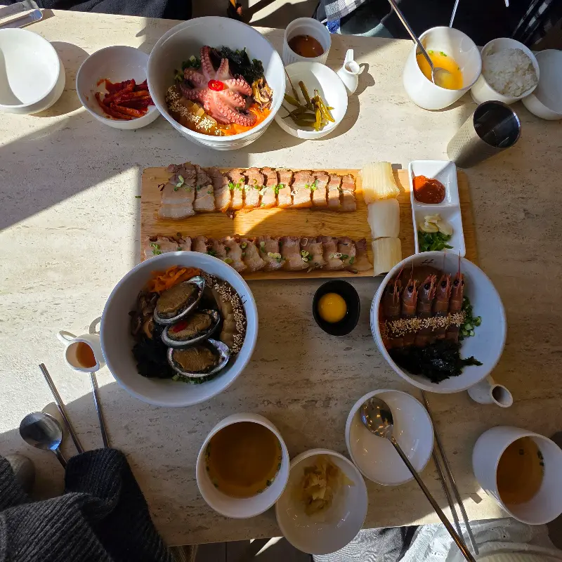 푸짐한 한 상 차림