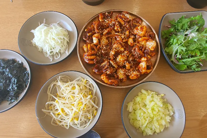 푸짐한 한 상 차림