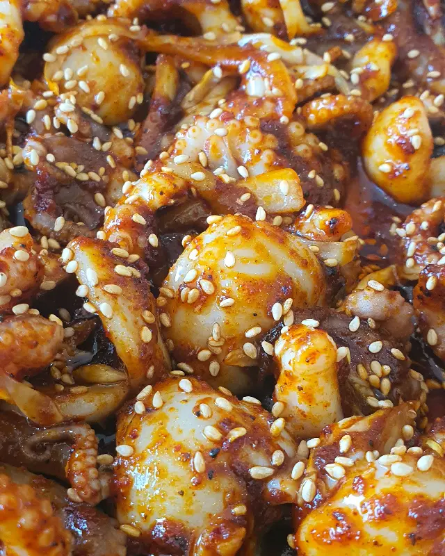 탱글탱글한 쭈꾸미의 자태