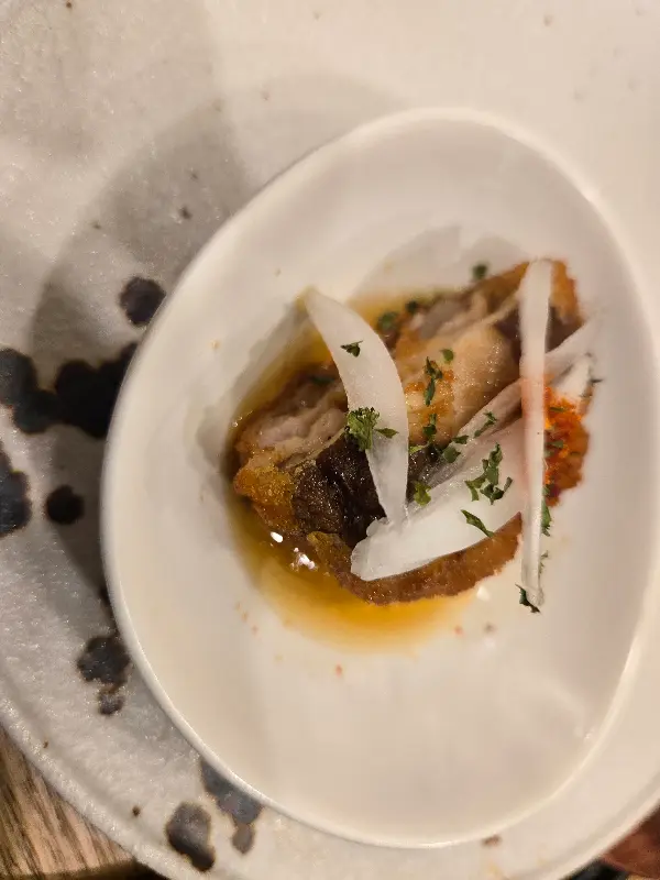 앙증맞은 튀김 요리