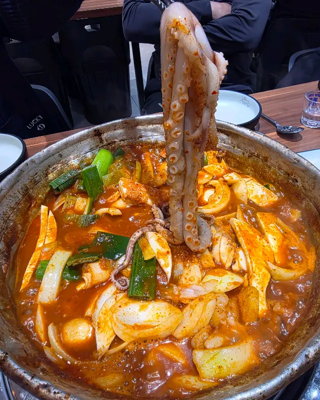 푸짐한 곱도리탕 비주얼