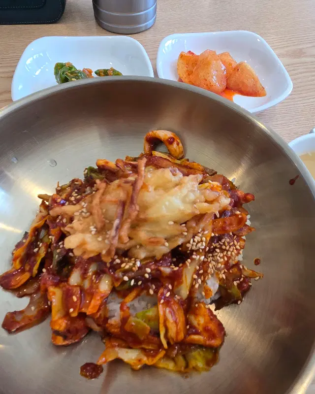 오칼국수 내부 모습