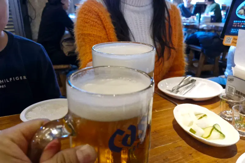 생맥주