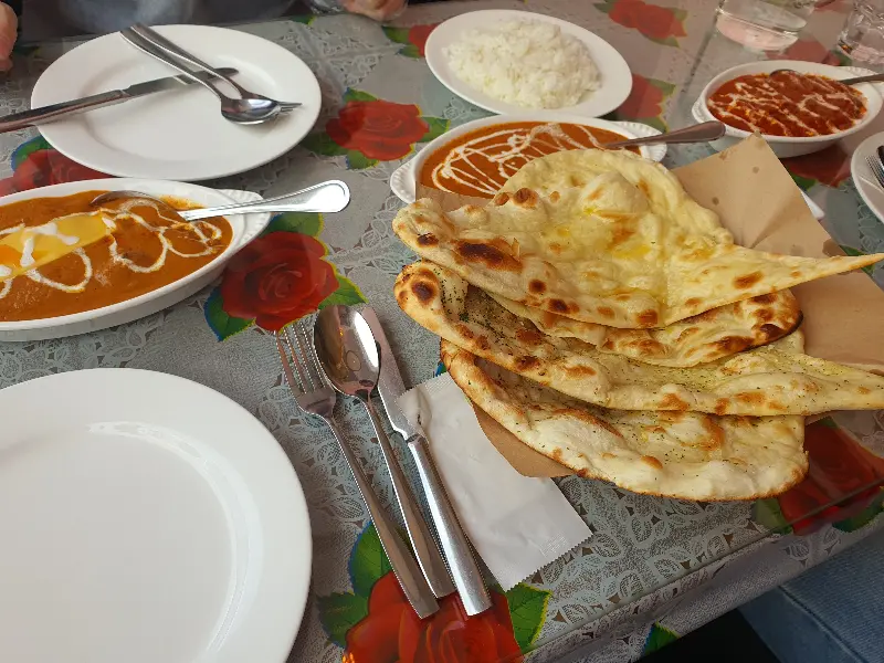 커리와 난 한 상 차림