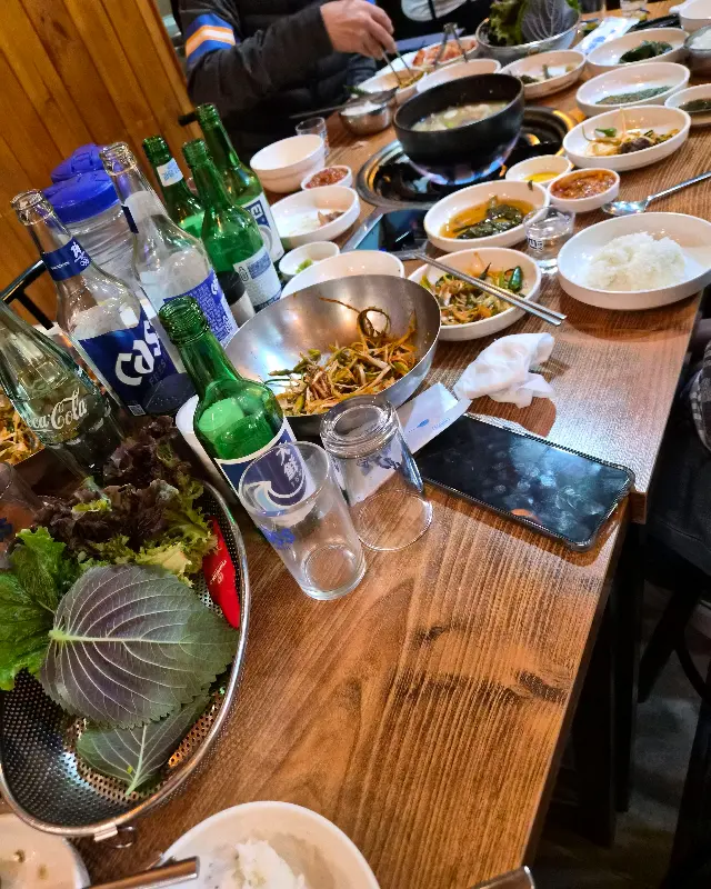 푸짐한 한 상 차림