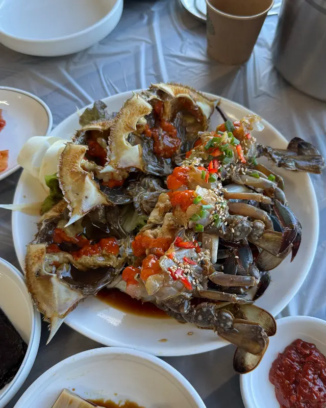 간장게장 살과 알