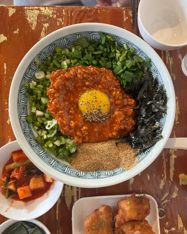 마제소바 비빔 전