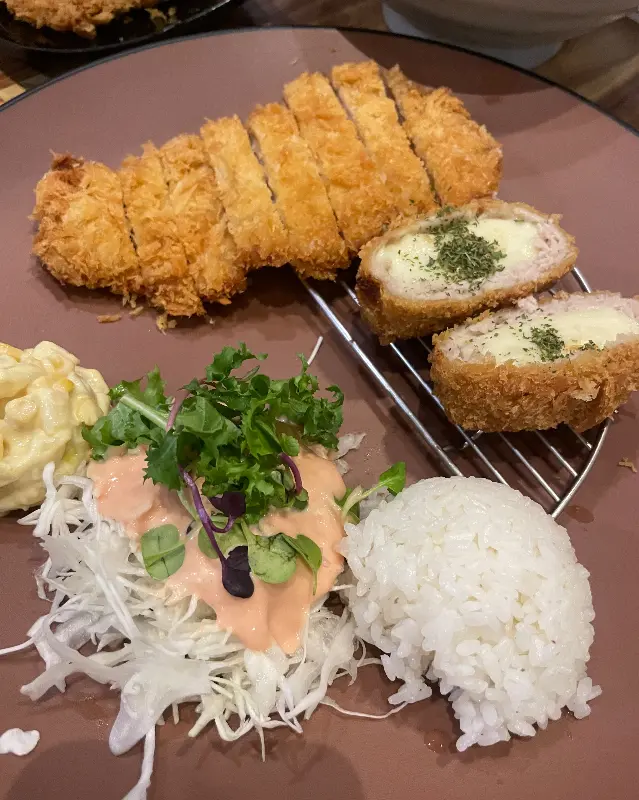 빠빠킹 돈까스 메뉴