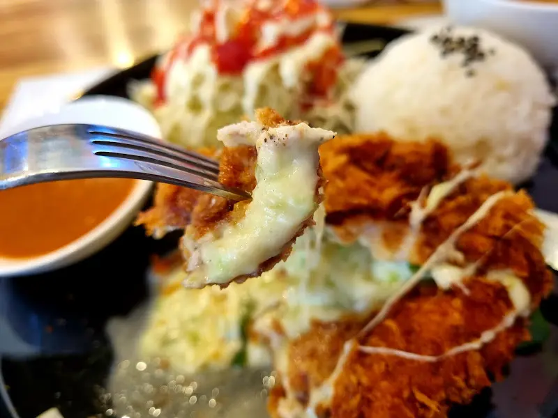 치즈돈까스 비주얼