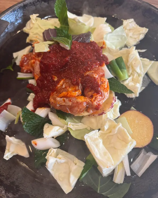 닭갈비 근접 사진