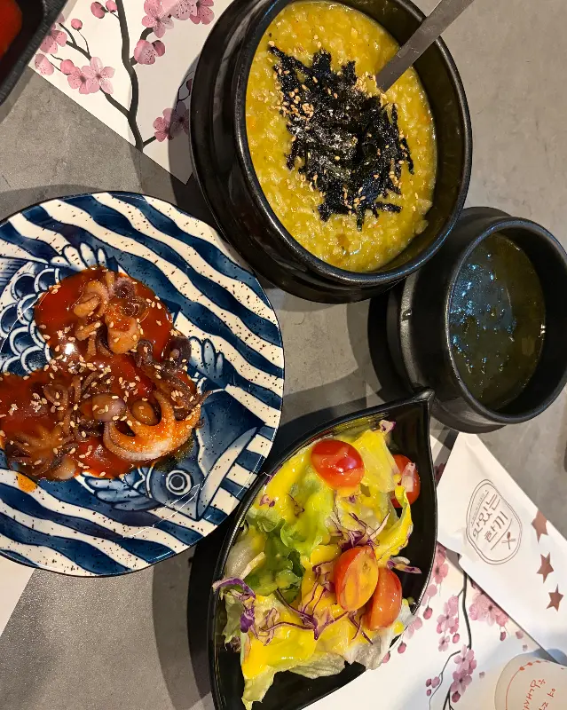 해우의 맛깔스러운 곁들임 메뉴