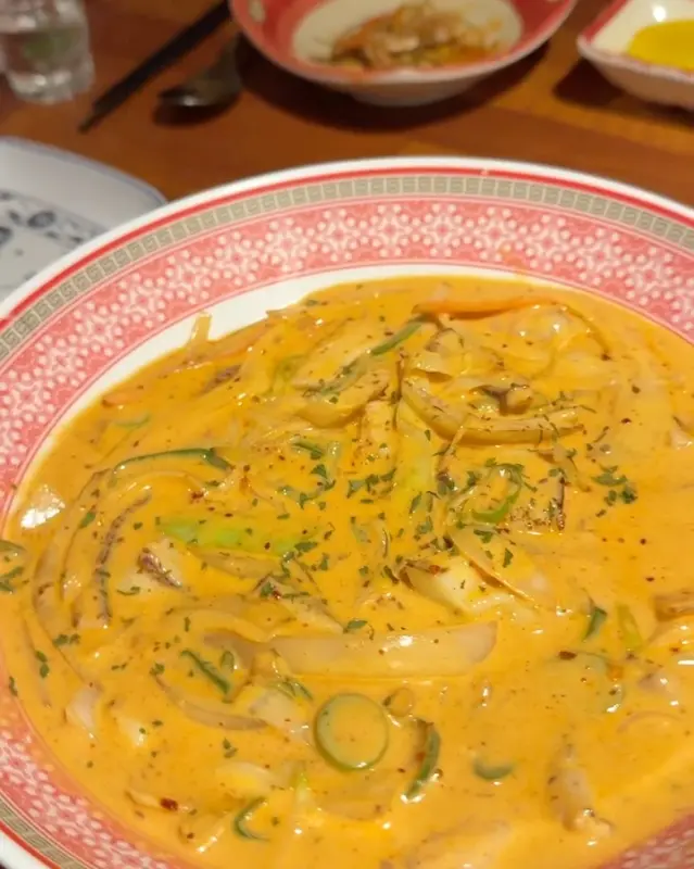 황홀한 비주얼의 크림 짬뽕