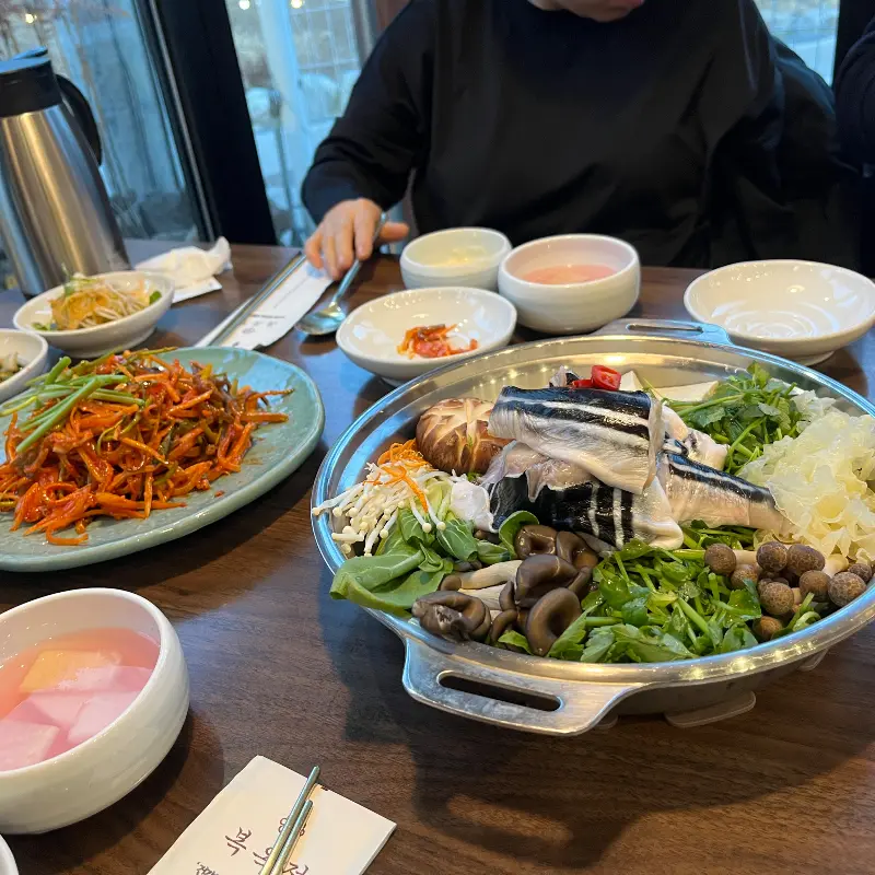 푸짐한 복요리 한 상