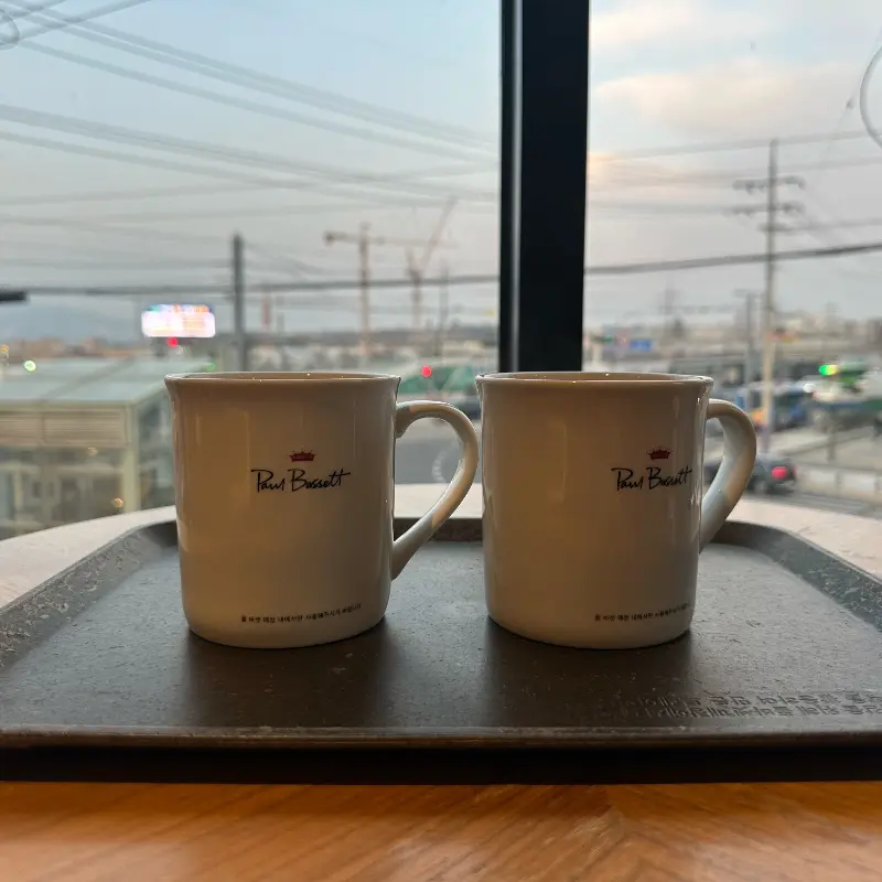 폴바셋 시그니처 룽고와 에그 타르트