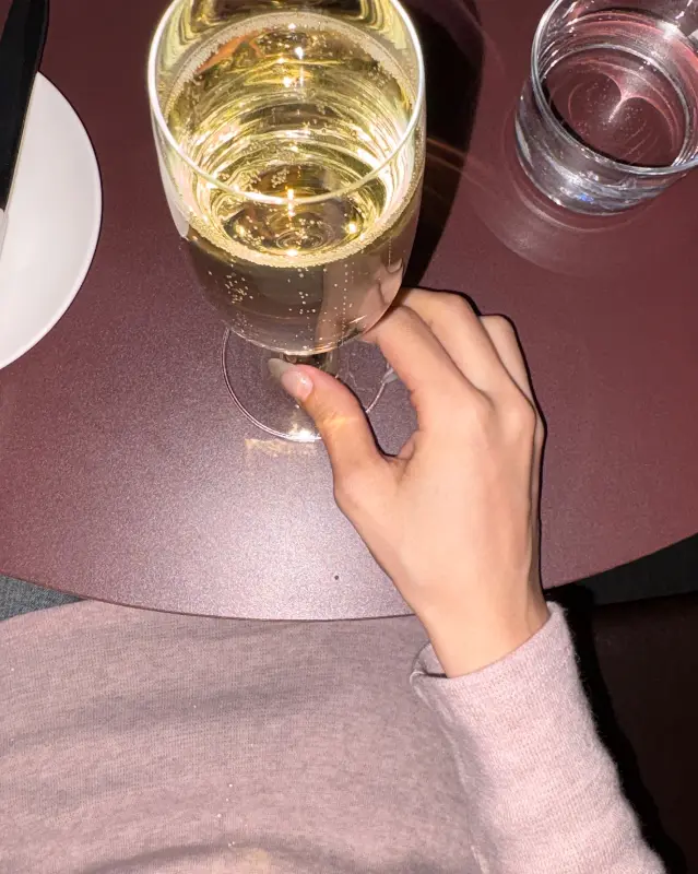 시원한 스파클링 와인