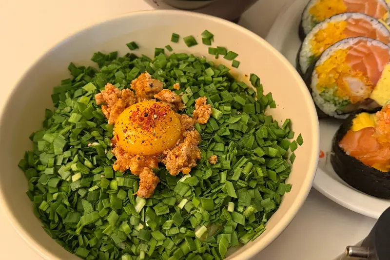 소고기 대파 우동